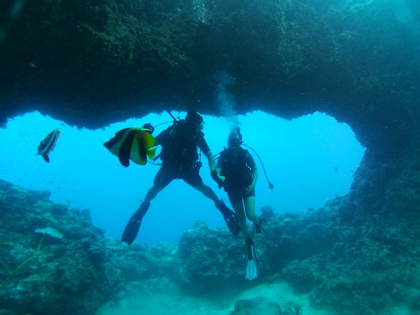 Diving in Palau