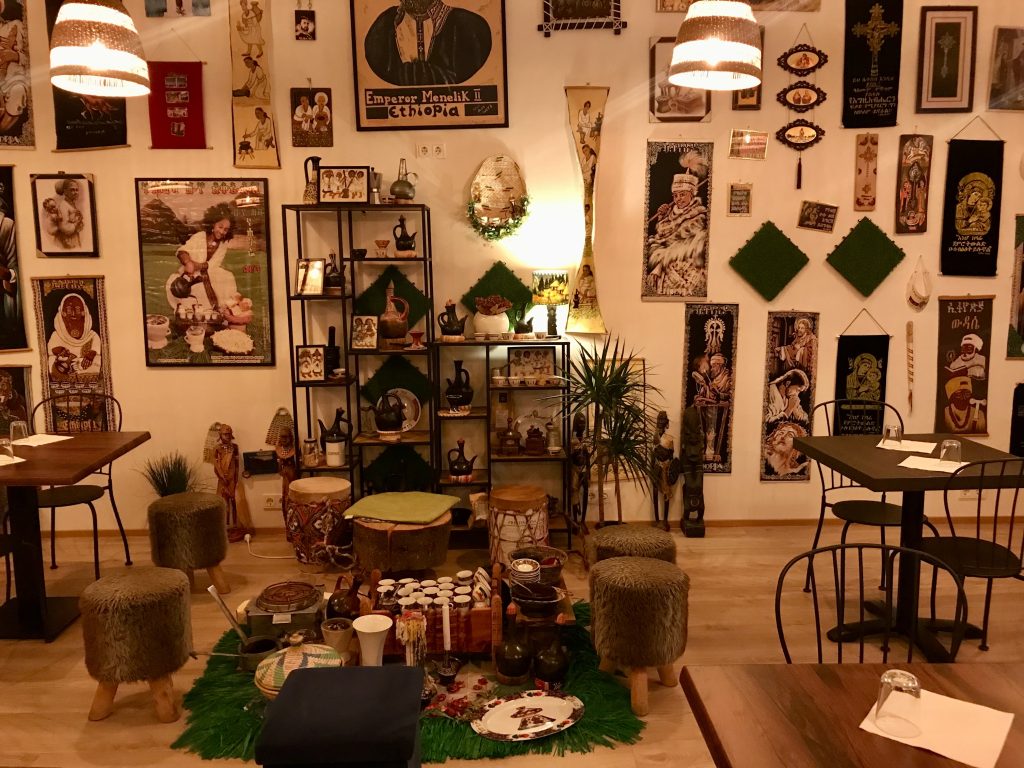 Minilik, an Ethiopian restaurant